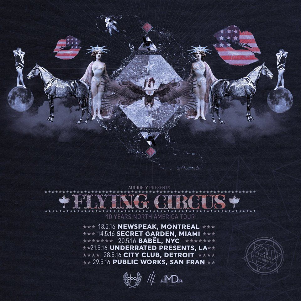 Flying Circus North America Tour Dates