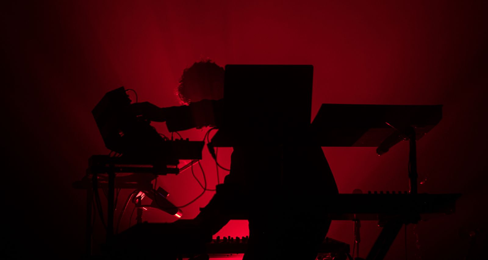 Photo by Nicolas Landry of Nicolas Jaar Montreal 2017 show