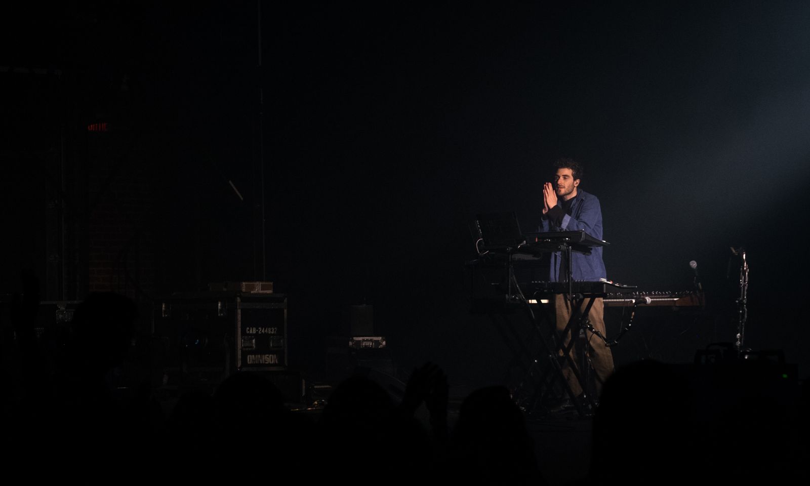 Photo by Nicolas Landry of Nicolas Jaar Montreal 2017 show