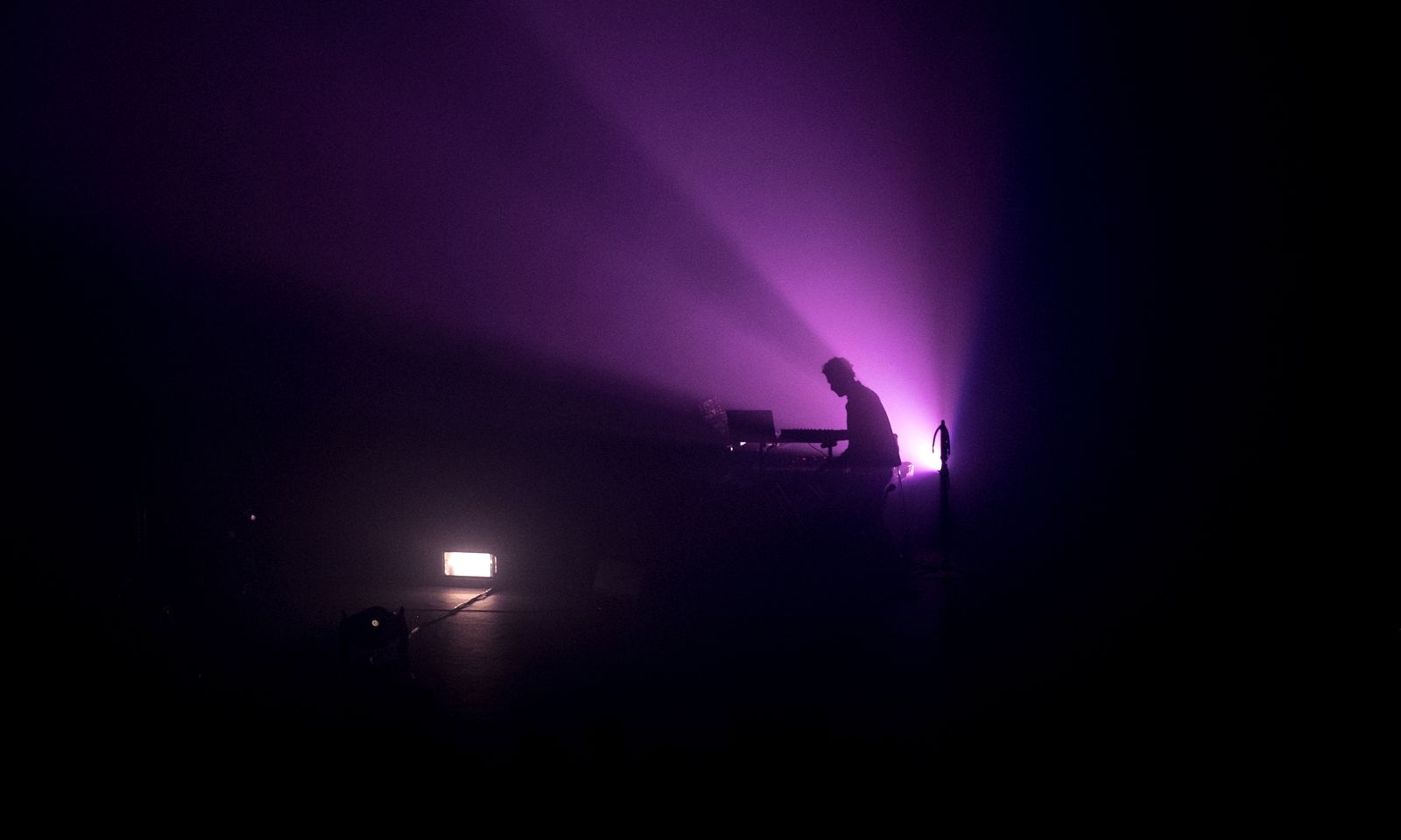 Photo by Nicolas Landry of Nicolas Jaar Montreal 2017 show