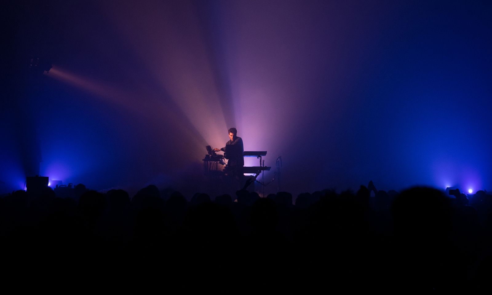 Photo by Nicolas Landry of Nicolas Jaar Montreal 2017 show