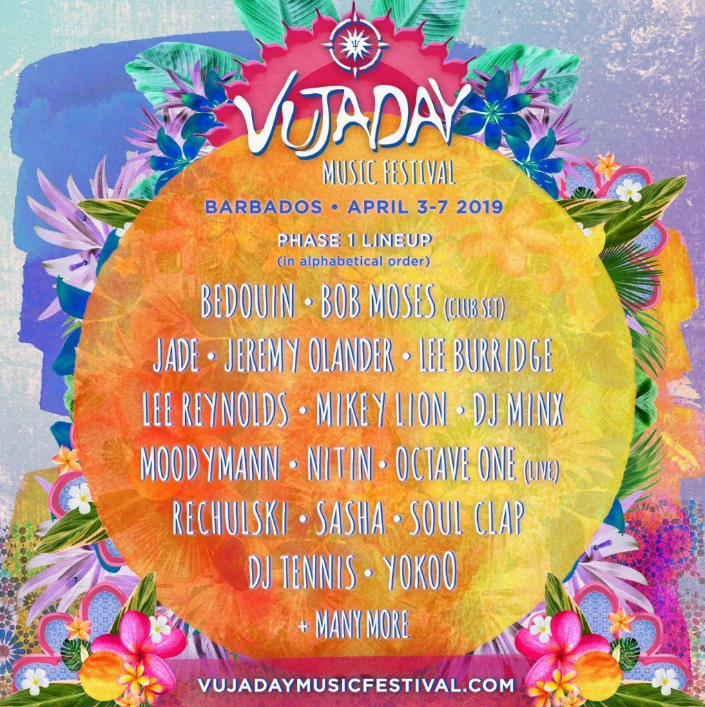 Vujaday phase 1 lineup 2019